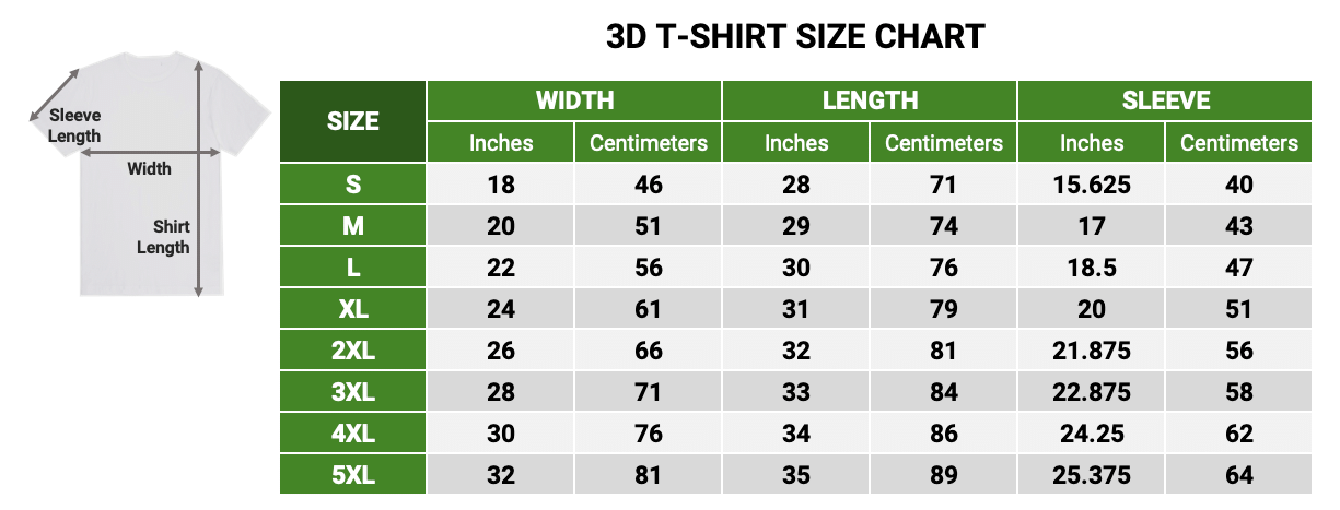 3D Full Over Printed Zeta Phi Beta T Shirt
