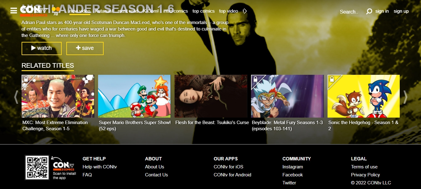 Contv is a one-of-a-kind multiplatform