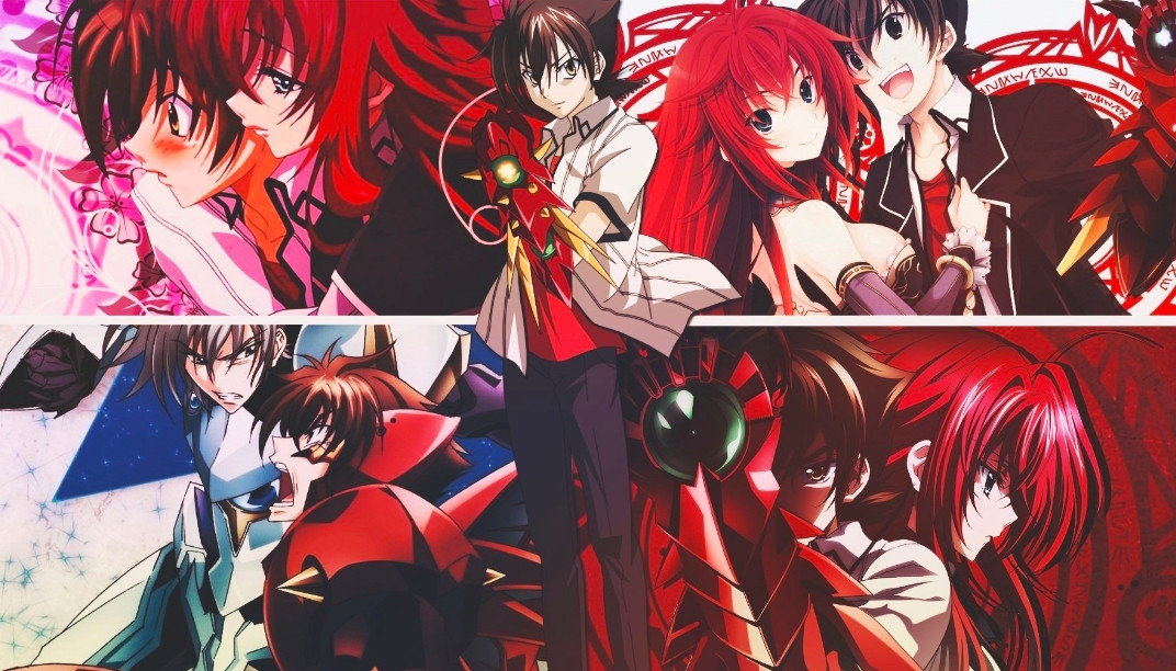 High School DXD is a collection of angels, fallen angels, and devils with quality harem