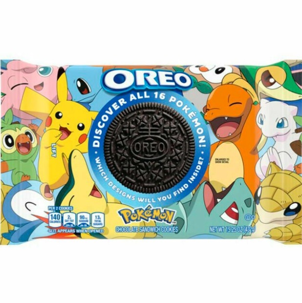 Oreo Pokémon Chocolate Sandwich Cookies
