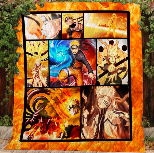 Naruto Quilt Blanket