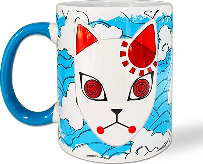 Demon Slayer Fox Mask Coffee Mug