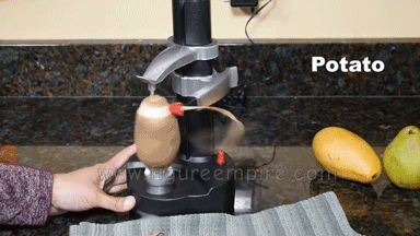 Stainless Steel Electric Fruit Peeler - Not sold in stores