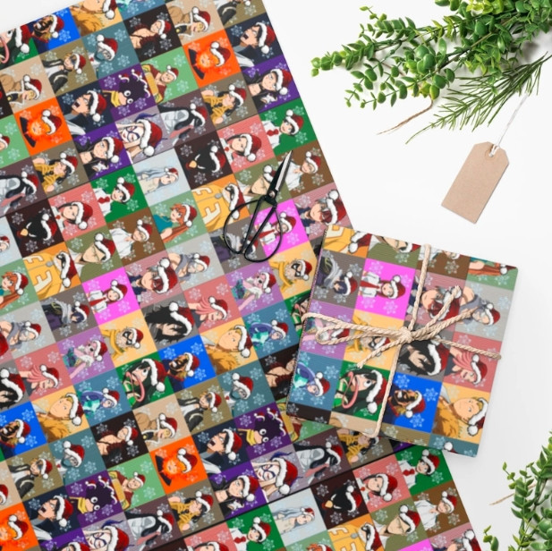 Anime My Hero Academia Heroes Wrapping Paper / Christmas Paper