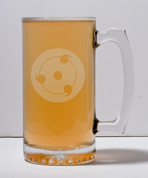 Original Sharingan - Naruto - 25 Ounce Glass Stein Beer Mug