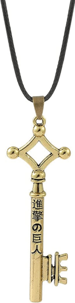 Attack on Titan Eren Jaeger Key Pendant Necklace