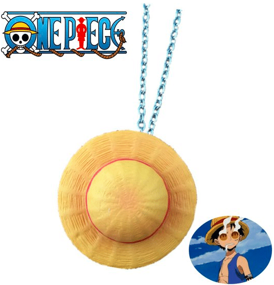 One Piece Necklace Pendant -Hat