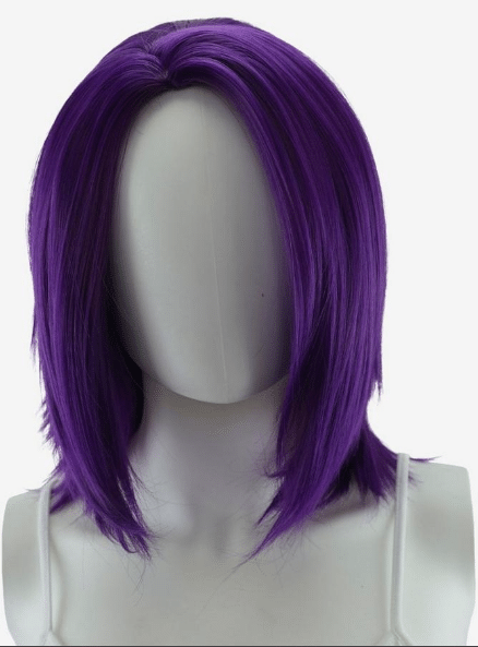 Faye Valentine Purple Bangless Wig