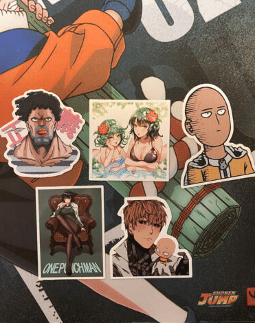 One Punch Man Stickers Set