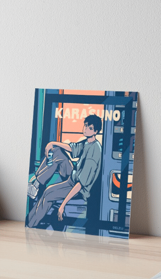 Kageyama Tobio Art Board Print