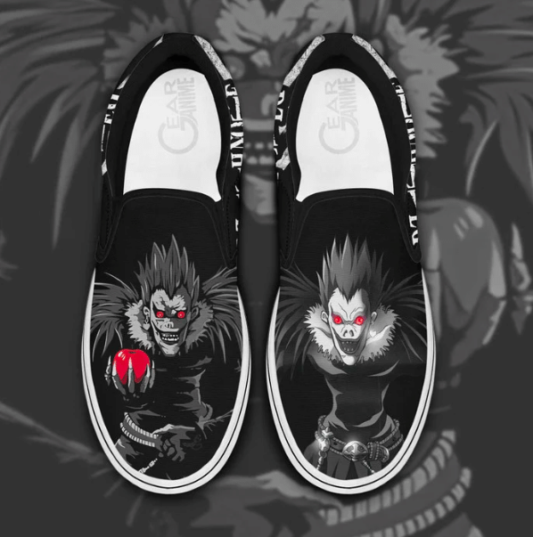 Ryuk Canvas Death Note Custom Anime Shoes