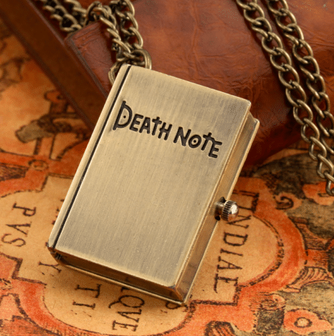 Golden Watch Necklace Death Note