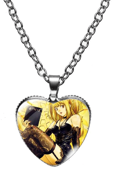 Death Note Heart Necklace