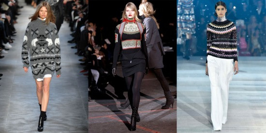 A Look Back at Holiday Sweaters on the Runways | Vogue