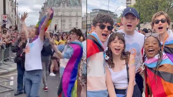 Heartstopper' Cast Fights Homophobes With Impromptu Pride Dance Party