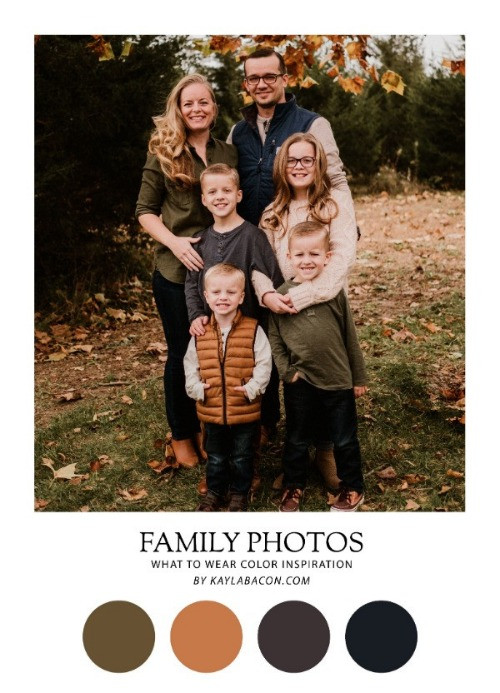 What to wear for family photos | kaylabacon.com | Fall family picture  outfits, Fall family photo outfits, Family picture outfits