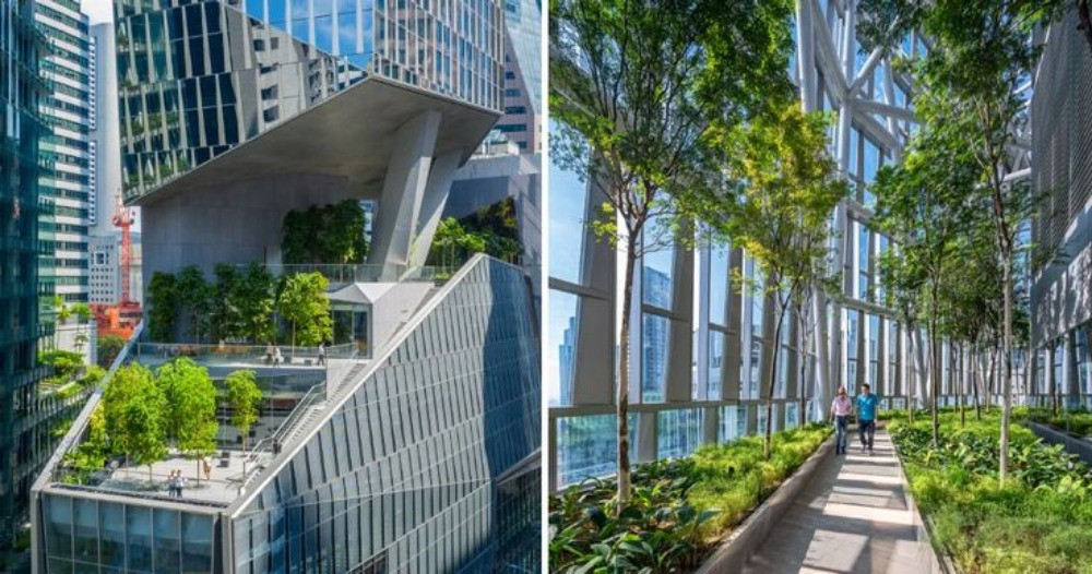KPF-designed tower in singapore promotes 'sustainable urbanism' | Singapore  architecture, Architecture design concept, High rise building