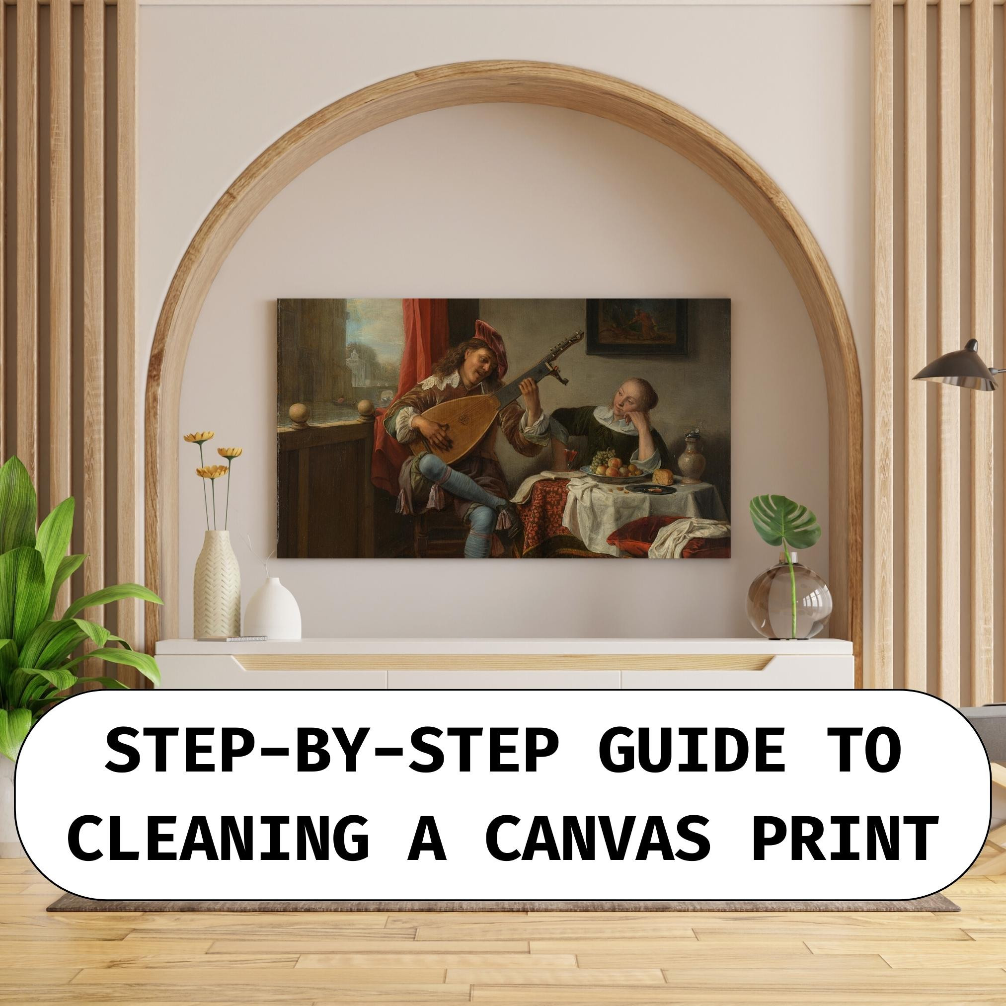 Step-by-Step Guide to Cleaning a Canvas Print