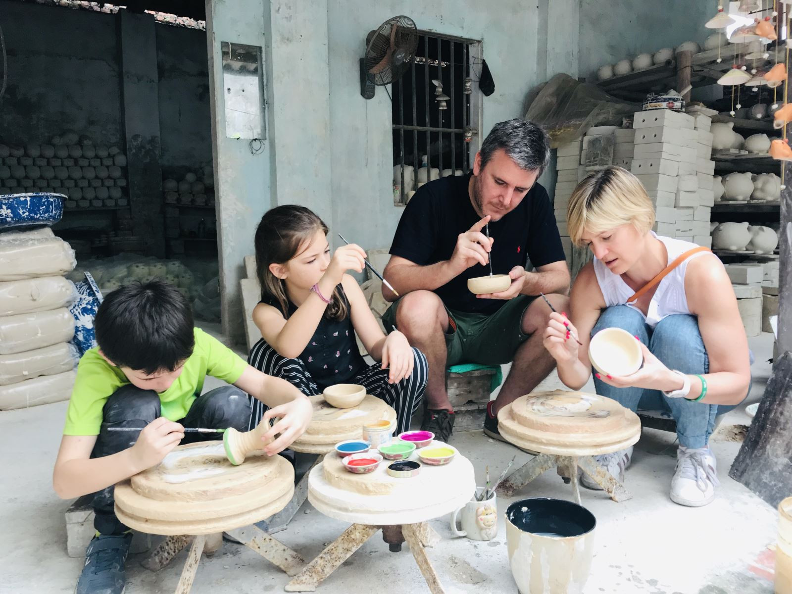 Bat Trang Pottery Village