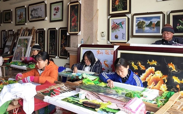Quat Dong Embroidery Village